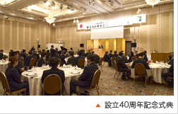 設立40周年記念式典